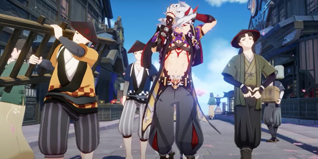 _SoRae's tweet photo. @GenshinImpact 4* on itto banner should be the arataki gang😆 https://t.co/fOoNPkqYes
