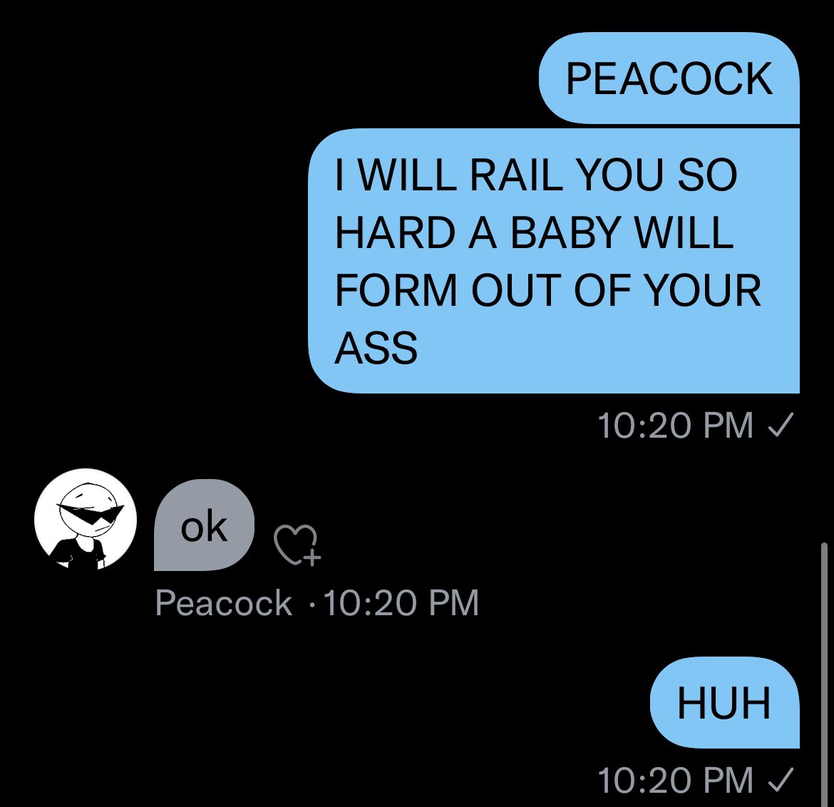 peacock gay??? https://t.co/xfcaueJ0CV