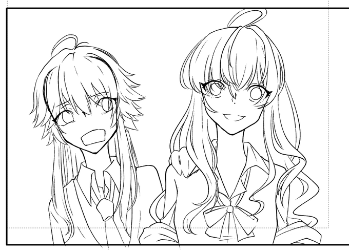 デレマス的作画コスト激高コンビのしきあす 