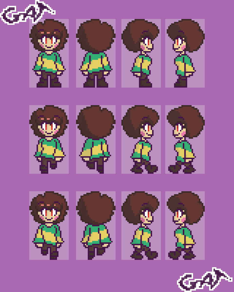 decided to take a break from drawing to experiment with pixel art