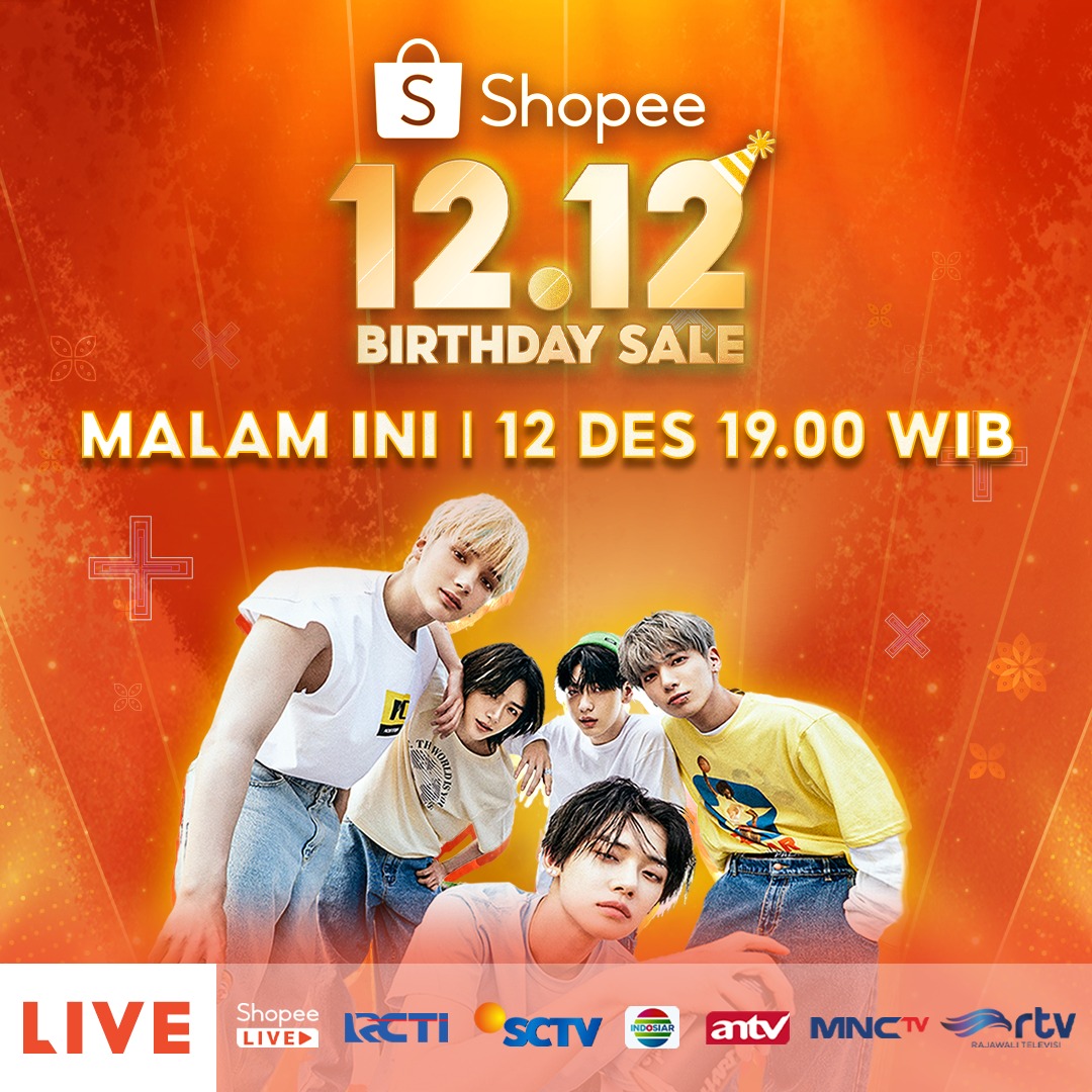 HIPH00BIE's tweet photo. Asik banget ya ada TXT loh ini pasti seru guys jangan lewati keseruan ini, dan menangkan voucher diskon yang dibagikan di shopee hari ini @ShopeeID , asli mantep banget nih #HariIniShopee1212 #12amaikanUltahShopee https://t.co/3wdsRN6vMR