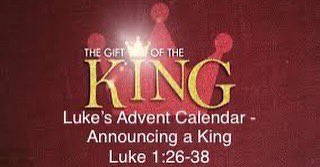 Rev Kenny Macleod from Dowanvale will be preaching at our morning service, 11am (online and in-person). Angus will be preaching at 6pm (online and in-person).

11am - what does baptism mean to us? (Acts 2:1-4, 36-41)
6pm - Luke’s Advent Calendar - Announcing a King (Luke 1:26-38)