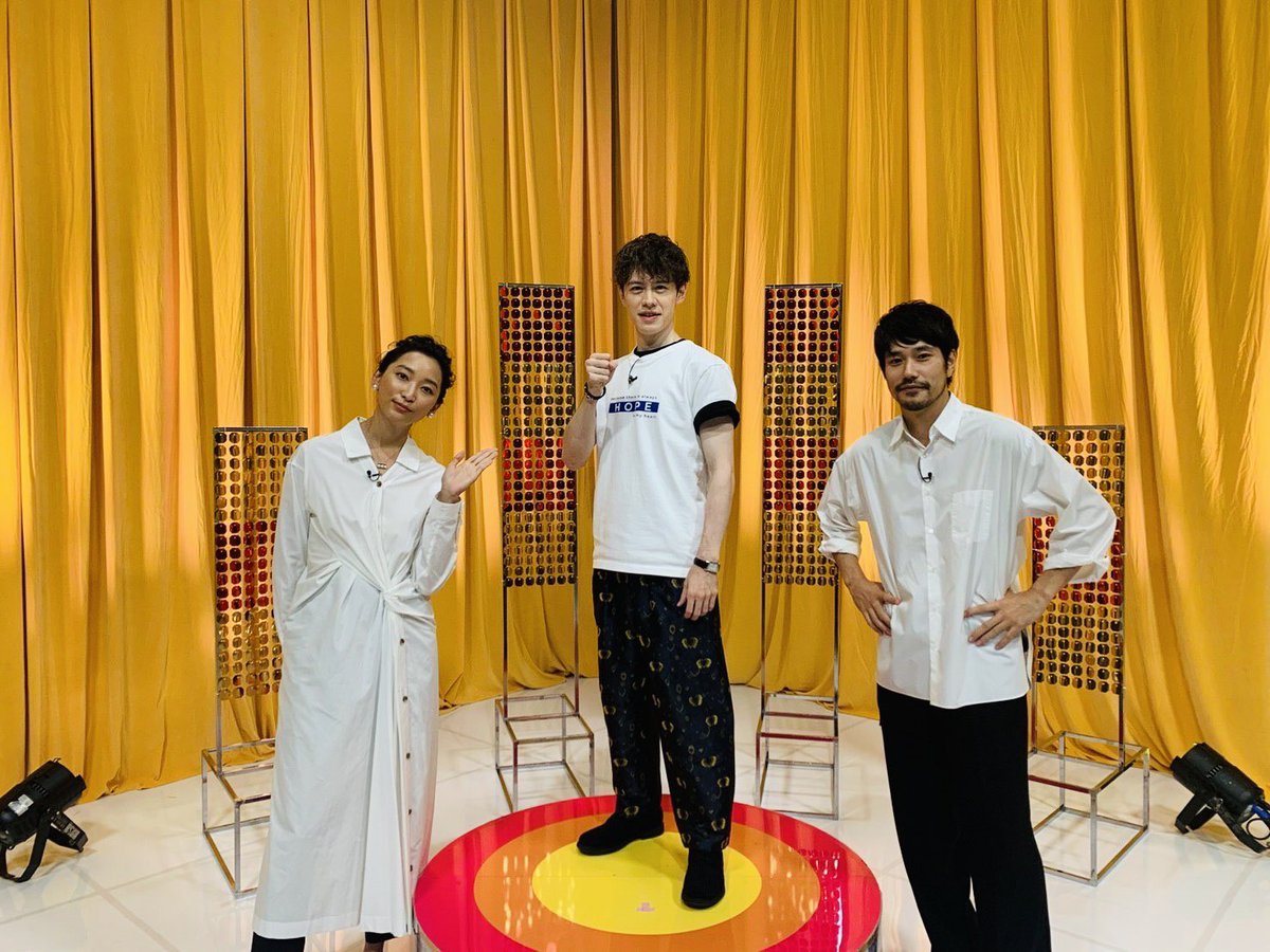 ＼ 出演情報📺 ／

このあと午後２時から‼️
#オトラクション にチーム #日本沈没 から #松山ケンイチ さん #杏 さん #ウエンツ瑛士 さんも参戦します✨
みなさん是非応援してください🤣

#日本沈没希望のひと
#今夜9時最終回📣