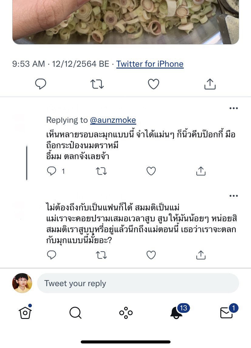 เราขอโทษที่ตัดตะไคร้นะ เราจะมี awareness ให้มากขึ้น