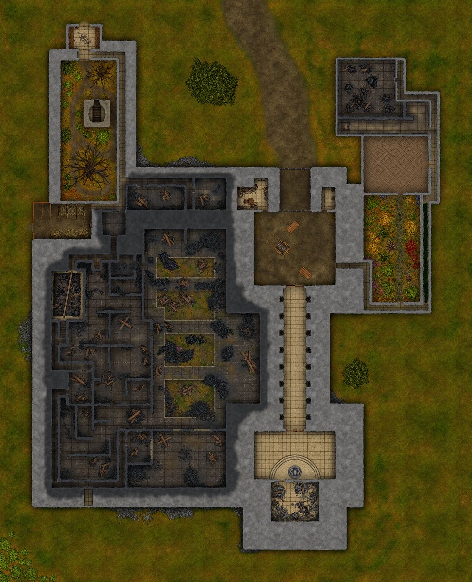 After an unwanted, but wholly necessary, mental health break I've made some new maps. 70ppi and 256ppi versions are available for free at my Patreon. #dnd #maps #ttrpg #ttrpgfamily #ttrpgsolidarity