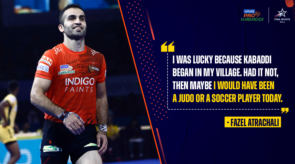 StarSportsIndia's tweet photo. Can you imagine #vivoProKabaddi without its Sultan? We certainly can't.
Can #Fazel #LePanga in Season 8โฃ and lead @U_Mumba to another ๐?
#vivoProKabaddiisback | Starts Dec 22 | Star Sports and Disney+Hotstar https://t.co/TbCvu5YCRJ