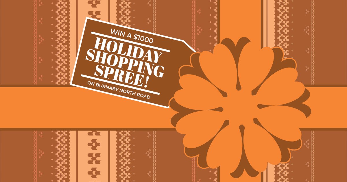 What would you do if you had an extra $1000 to spend on North Road?

Comment what you're spending it on and then go to NorthRoadBIA.ca/contest to enter our $1000 Shopping Spree Giveaway. One entry per person, per day until December 24, 2021

#VisitNorthRoad #Burnaby  #Burnaby365