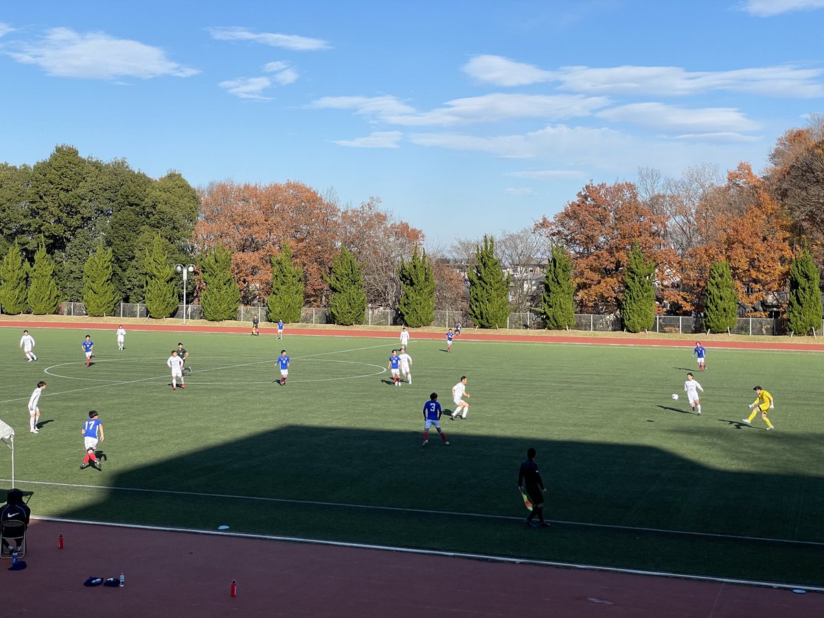 NFM_news's tweet photo. 【前半終了】
2021 神奈川県リーグ1部
日本工学院F・マリノス 0-0 YOKOHAMA FIFTY CLUB
上位の強豪相手に互角以上の���いをして前半を折り返しました。
後半、ゴールを奪って勝利を！！
 #fmarinos #NFM #コミュサカ #kanagawasl https://t.co/9YA9rXYcT1