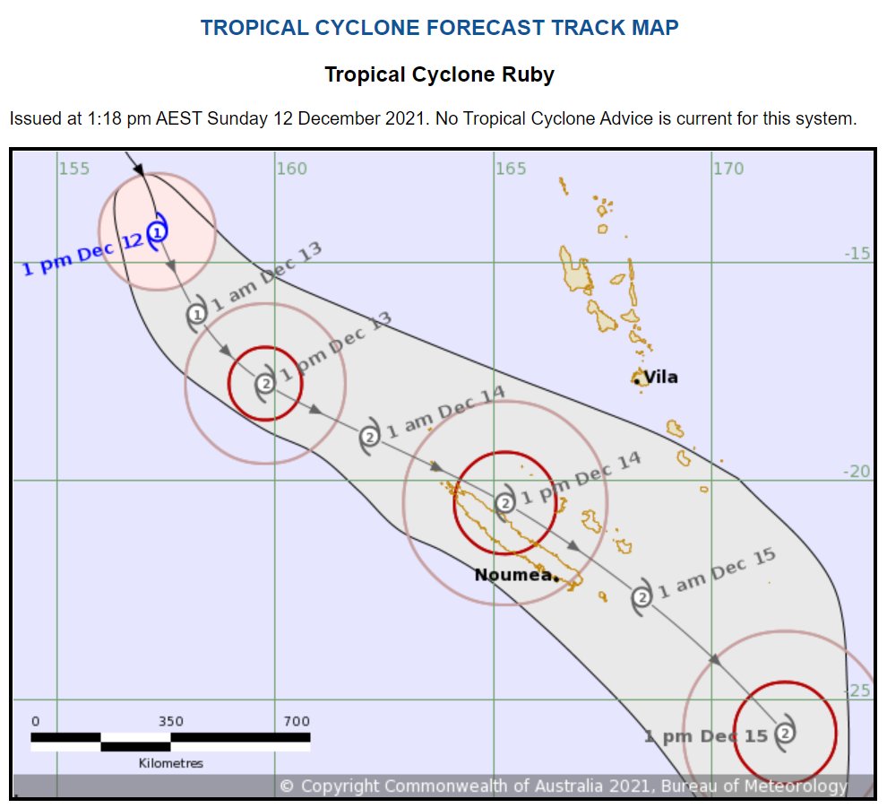 BOM_au's tweet image. Tropical Cyclone Ruby has formed in the northeast Coral Sea. This system is well east of the Queensland coast, and is not forecast to impact Australia. #CycloneRuby bom.gov.au/cyclone