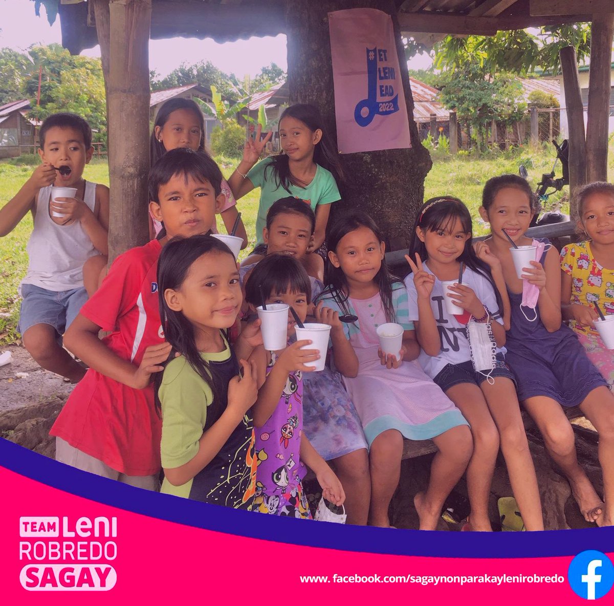 PEP4Leni's tweet photo. Lugawan Sa Sagay, Negros Occidental! 💖#Kakampink #LeniRobredo2022 https://t.co/tKmCXmlBsf