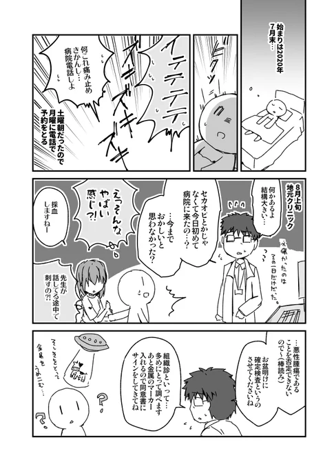 【日記漫画。】ガン疑惑と推し兄妹(姉弟)の怒涛の供給が同時に来た夏(1/2)

ちょうどサマーキャンプとHF3章の時だったので、テンションの乱高下がすごい。 