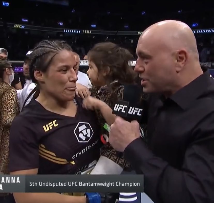 PardonMyMeme's tweet photo. Joe Rogan dresses like he just got off a shift managing an Olive Garden when he calls UFC fights #UFC269 https://t.co/y34MTLiMss