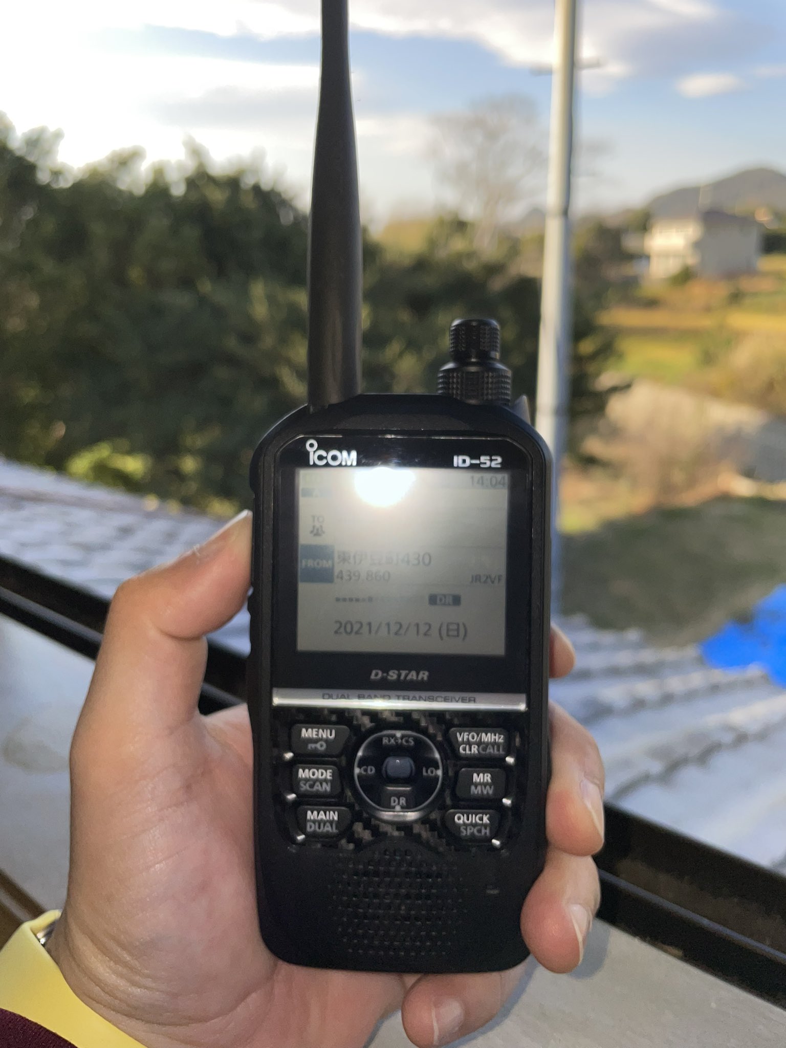 icomアイコム ID-52 SRH770現状 icomアイコム ID-52 SRH770現状