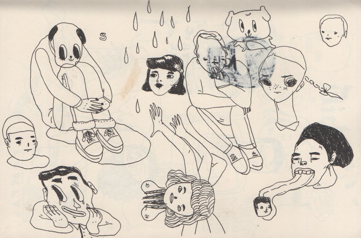 electromilc's tweet photo. 2018 sketchbook scans https://t.co/dGkP6A22e0