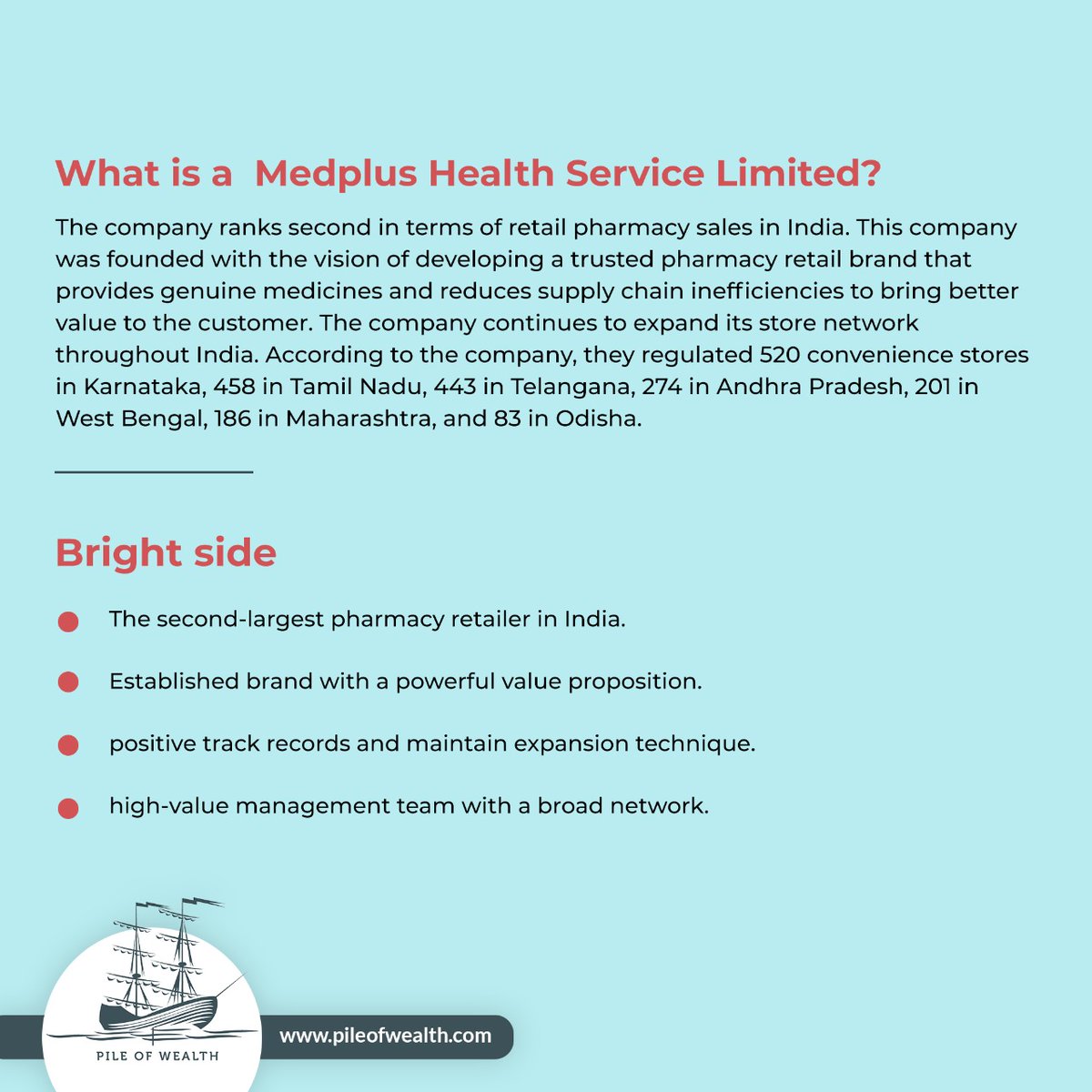 PileWealth's tweet photo. MedPlus Health Service Limited
Is All Set to Launch it's IPO
Here's a quick look.. 

Connect With Us @PileWealth

#IPOAlert #ipoallotment #IPO #medplus #medplushealth #timeline #pileofwealth #pilewealth https://t.co/42s844ZI7D