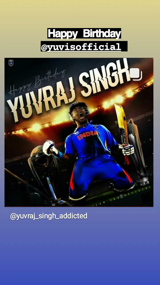 Ganu1224's tweet photo. #HappyBirthdayYuvrajSingh https://t.co/kDyVlBof1A