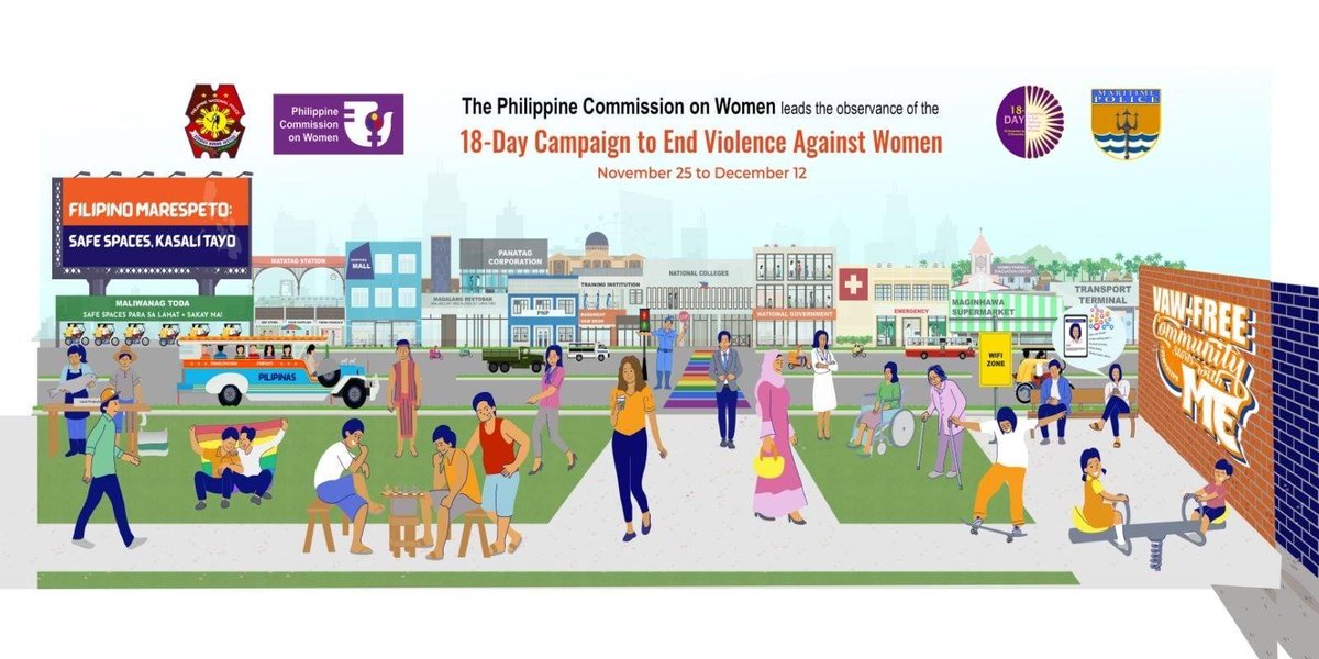 Regional Maritime Unit 11 joins in the observance of the 18-Day Campaign to End Violence Against Women (VAW) with the theme 'Filipino Marespeto; Safe Spaces, Kasali Tayo'.
#ToServeandProtect
#TeamPNP
#PNPKakampimo
#ToServeandProtect
#PulisUmaksyonMabilis