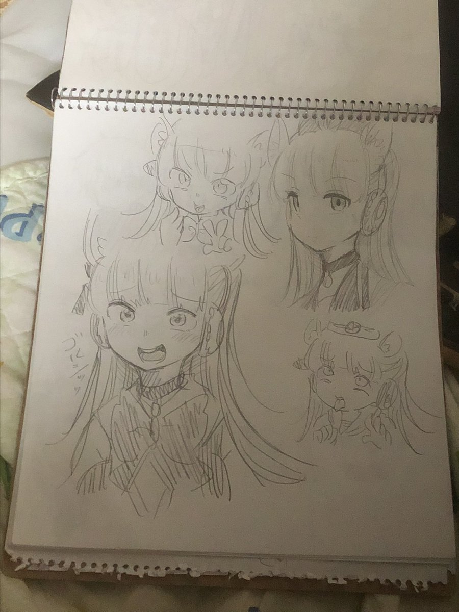 ゴルシ初めて描いたやつの時見つけた
(多分春に描いたやつ?) 