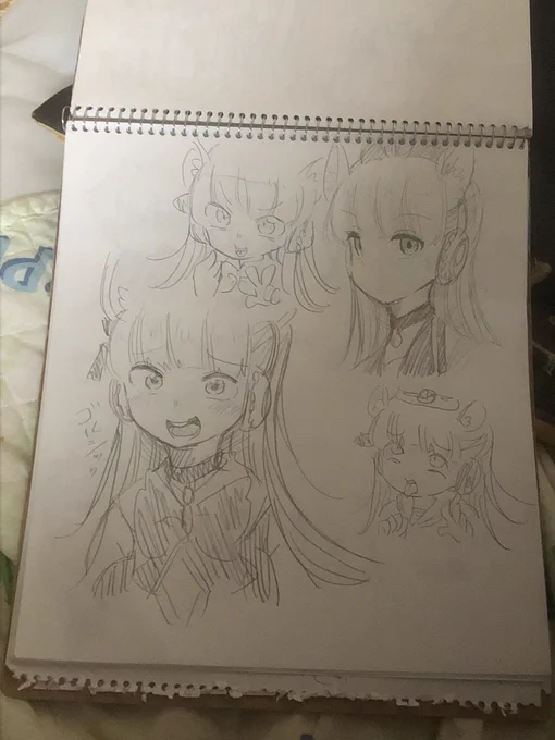 ゴルシ初めて描いたやつの時見つけた
(多分春に描いたやつ?) 