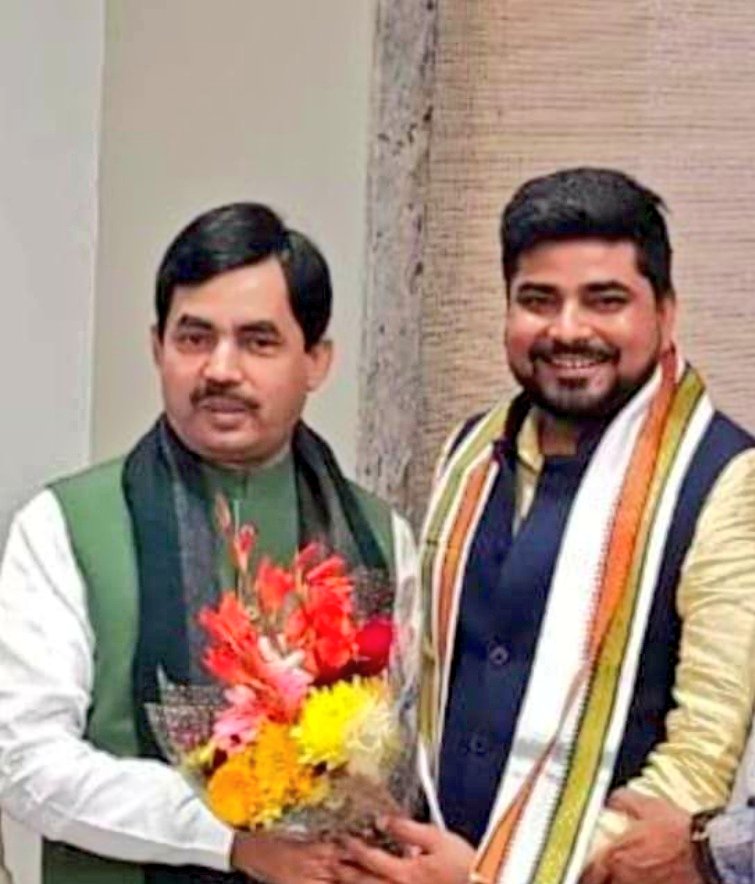 jviplav's tweet photo. बिहार में उद्योगों की पुनर्स्थापना के लिए दिन रात प्रयासरत उद्योग मंत्री मा @ShahnawazBJP जी को जन्मदिन पर उत्तम स्वास्थ्य व सुदीर्घ जीवन की मंगलकामना प्रेषित करता हूँ । https://t.co/w5y93Z5hio