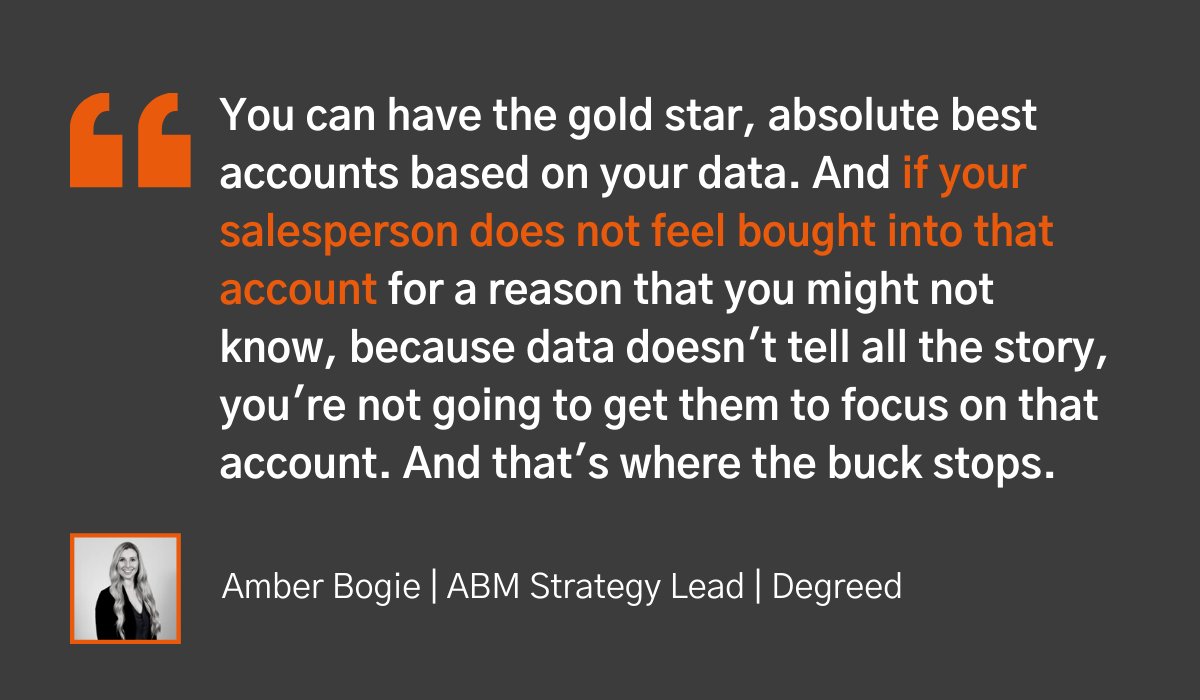 Your Sales team is on the front line and they know the target accounts better than anyone. bit.ly/30RjUX7  #abm