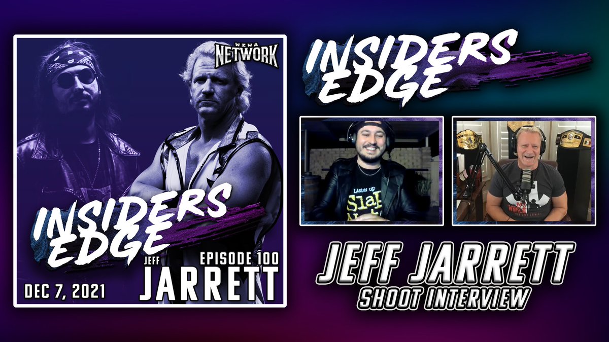 KarliforniaNWO's tweet image. Big week for the @WZWANetwork &amp;amp; big week for me, hitting Ep. 100 of the #InsidersEdge Podcast with special guest @RealJeffJarrett. 

To know I made Double J laugh makes me pretty proud!

#prowrestling #shootinterview #WWE #WCW #TNA #ImpactWrestling 

👉youtu.be/tP6-BGZR2es👈