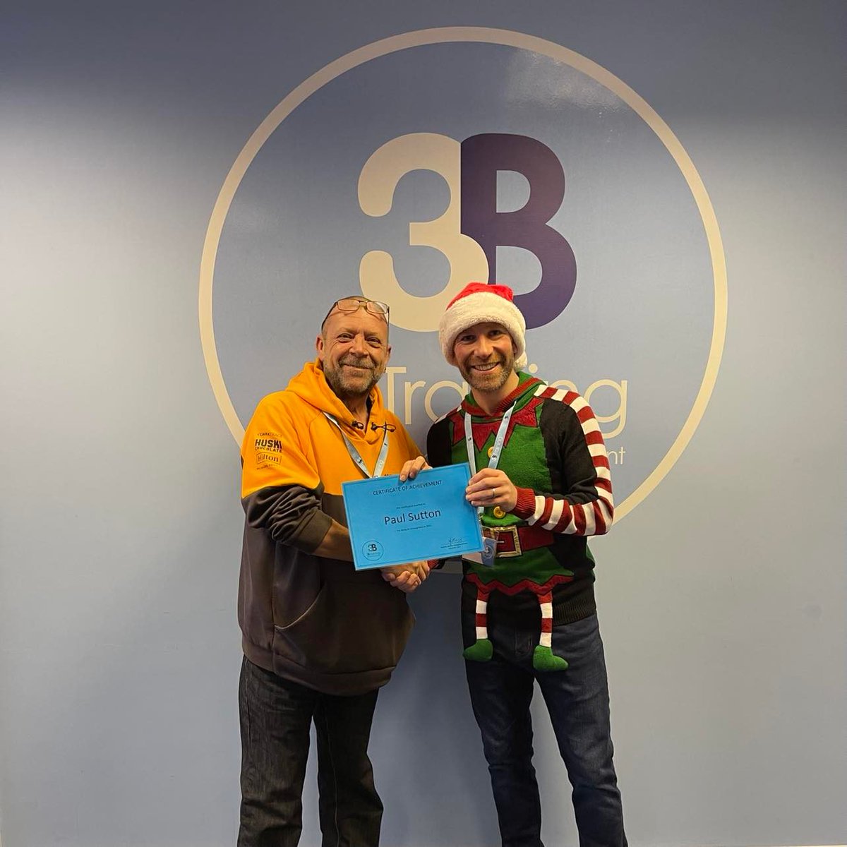 MorsonNexus's tweet photo. Earlier this week we held our annual 3B Awards 🏆

Congratulations to our Trainer, Paul Sutton, on winning the 'Unsung Hero' award 👏

#3btraining #awards #companyawards https://t.co/1rYV4F1JVc