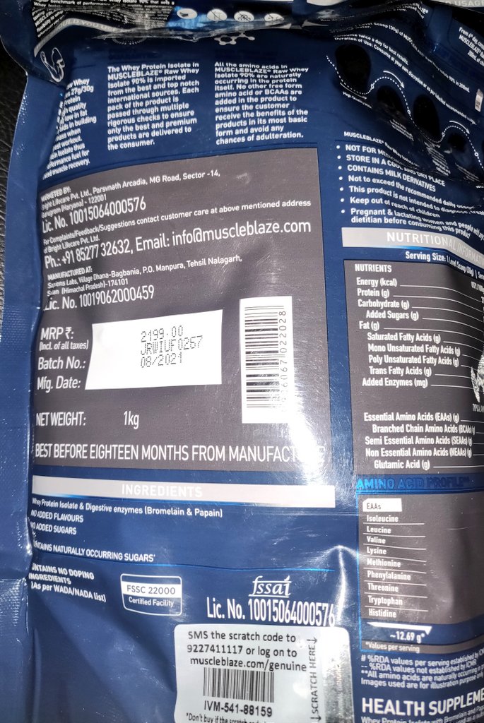 Mahijoshi90123's tweet photo. Be Aware during shopping with Amazon, Fake Offers are showing on website with name of extra offer, As post MRP is different from received order. Even after waiting of 9 days , They told me to return the order. @amazonIN @AmazonHelp,  don't trust blindly on Amazon. No help from CC https://t.co/4vA2LHCXkp