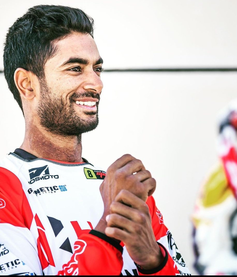 Sush9573's tweet photo. This man .. I am out of words to describe this Person!
True Legend.
His love for motorsport, grit, hatsoff! An inspiration. 🇮🇳
Really wish to see him racing soon!
If you haven't watched his latest interview, please give it a watch https://t.co/AYmvznRgPY
#cssanthosh #bbk8 https://t.co/tjhXQmC4II