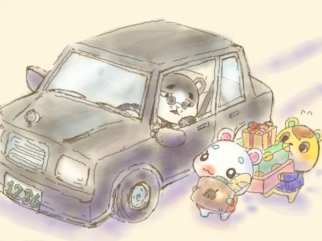 乗ってくか?
どうぶつの森 アドベントカレンダー 12 
