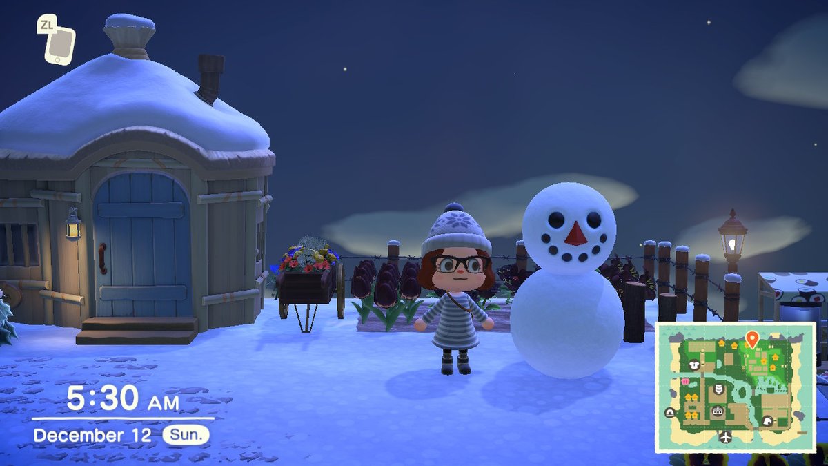 shellysn's tweet image. First snowboy of the season! #AnimalCrossing #ACNH #NintendoSwitch