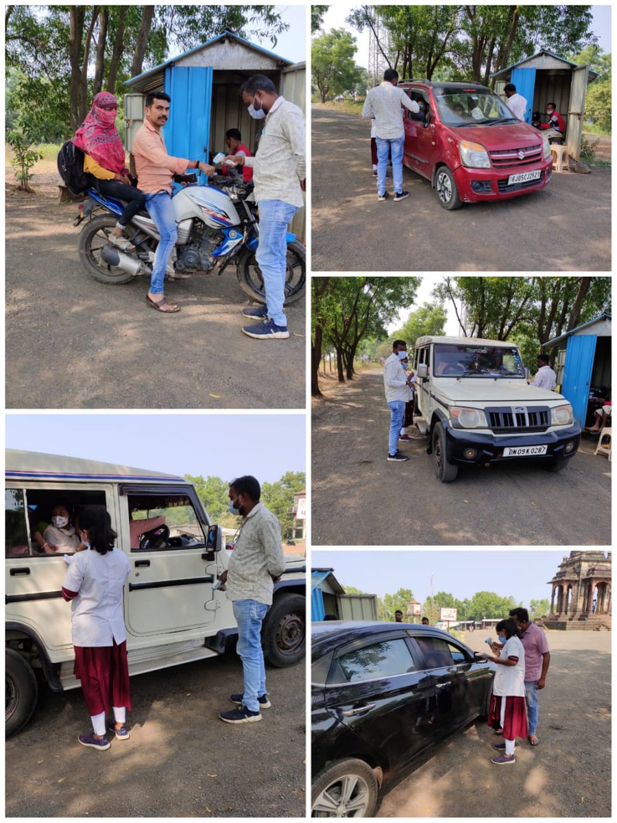 Screening  &amp; testing for covid 19 at  wilson hill ta Dharampur dist valsad
