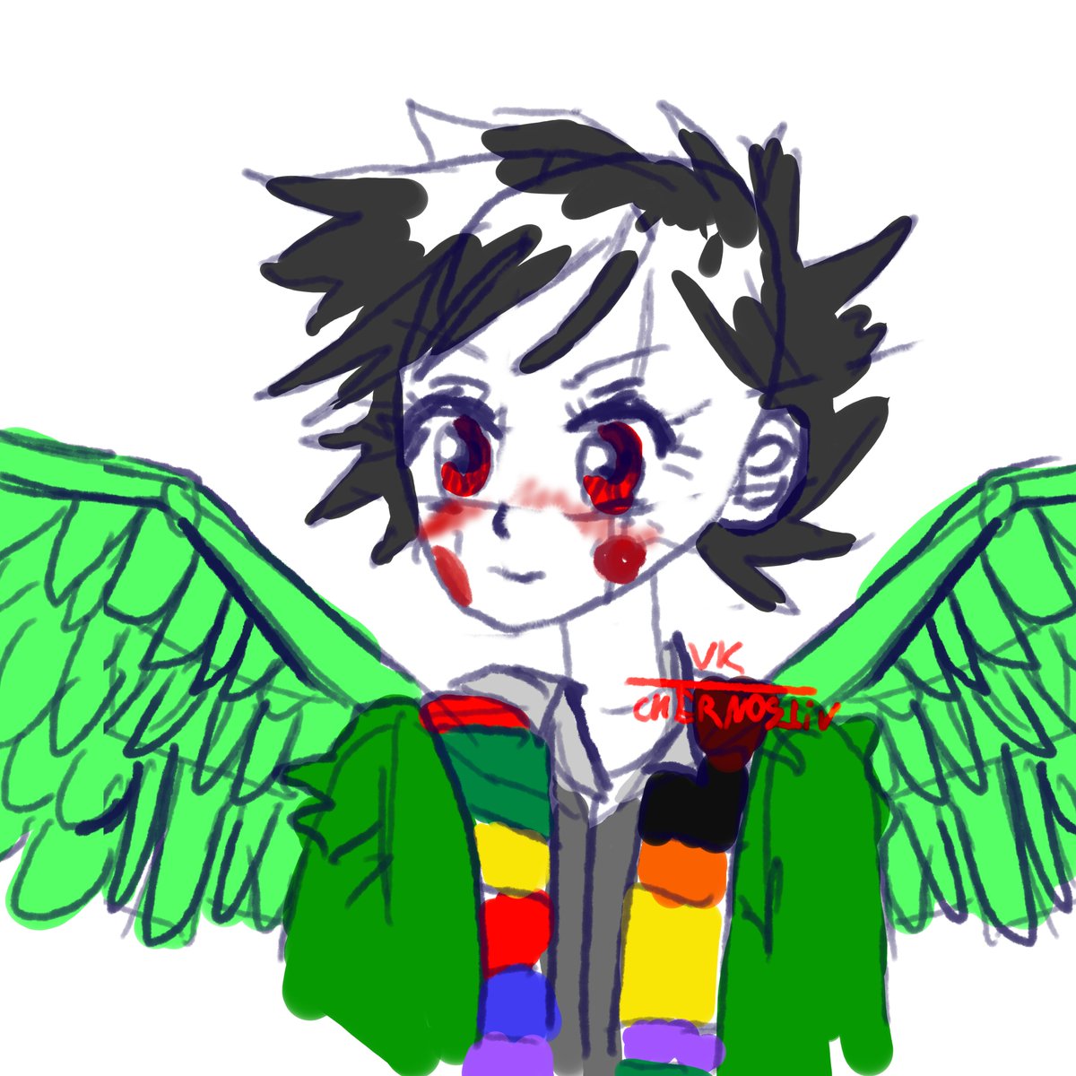I believe in Caliborn supremacy AHHAHSHAHSHHS #арт #хоумстак #homestuck #ar...