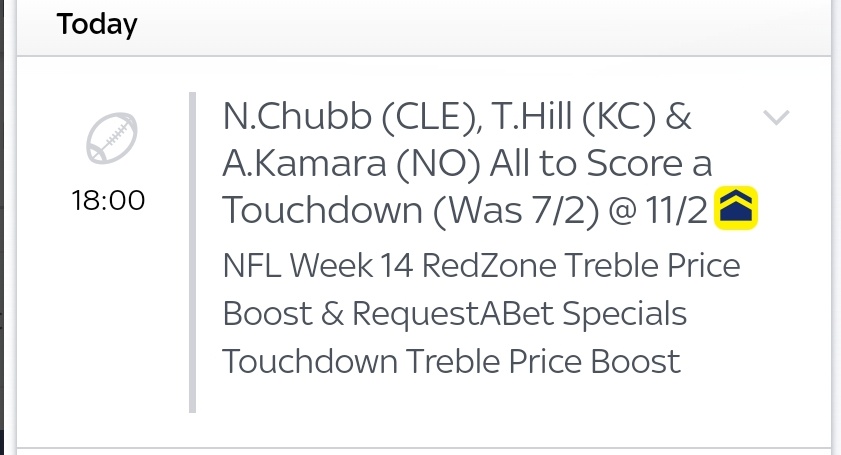 PropBrit's tweet image. Going with the early games touchdown "boost" (similar pricing elsewhere).