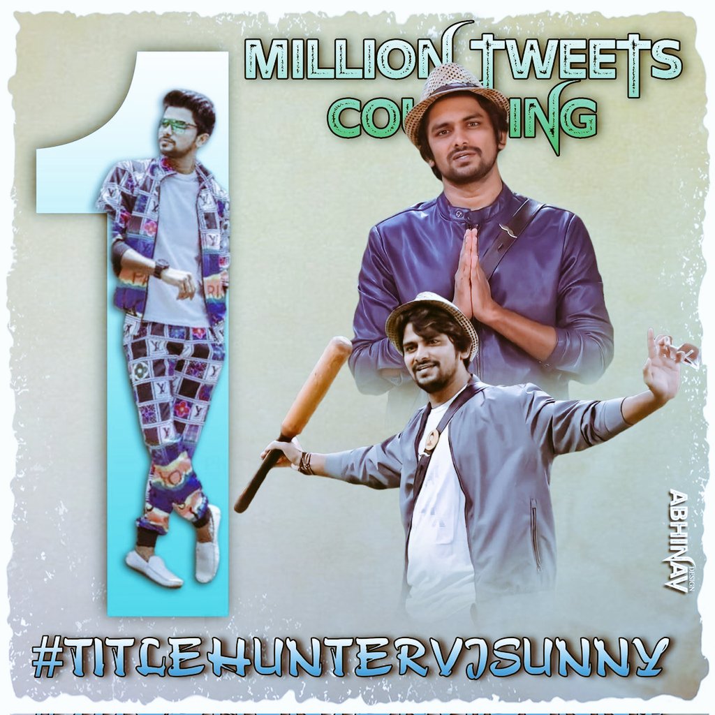 CMohithKumarRe3's tweet photo. #TitleHunterVJSunny https://t.co/bEYDEWLcSE