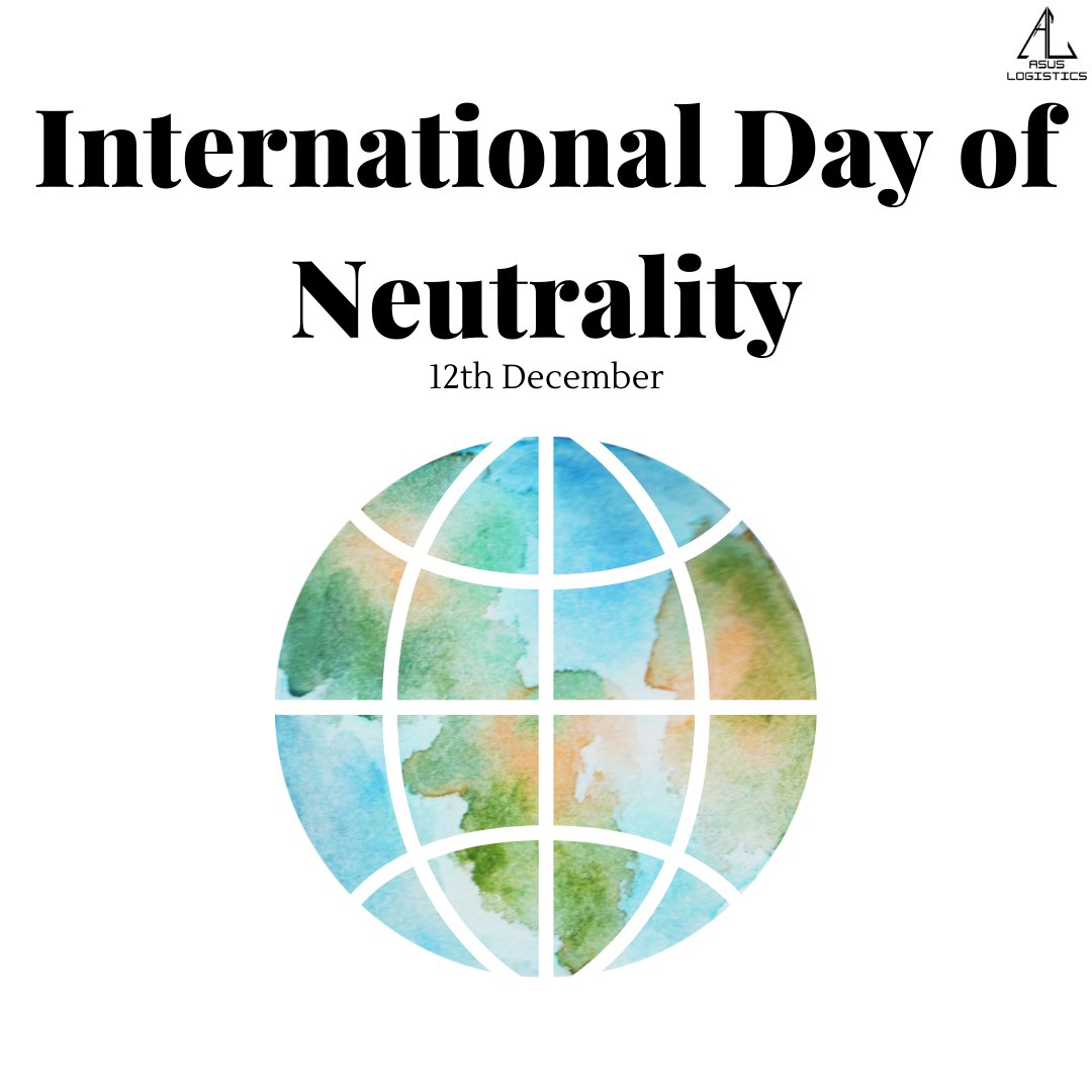 AsusLogistics's tweet photo. Today is #internationaldayofneutrality lets focus on de-escalation to ensure peace 🕊
#saynottowar #asuslogistics https://t.co/u97ep6pc9C