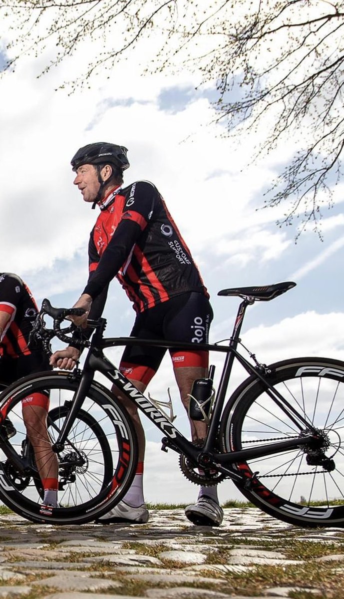 We feliciteren onze Sterrenfietser Johan van der Velde. Hij is 65 geworden.