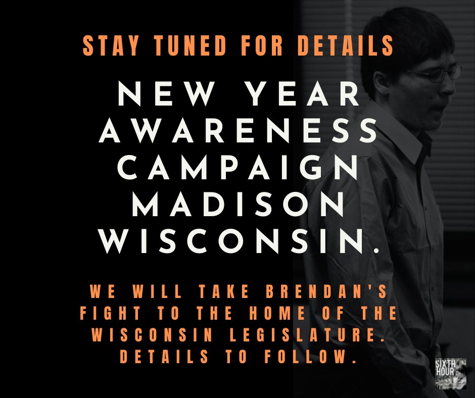 In 2022 we'll take the fight to Madison at a time when the legislature is sitting &amp; the people we need to be change-makers for Brendan are travelling the byways of Madison. We'll bring Brendan's fight to the public discourse at a time when the snow is still a flurry. Stay tuned.