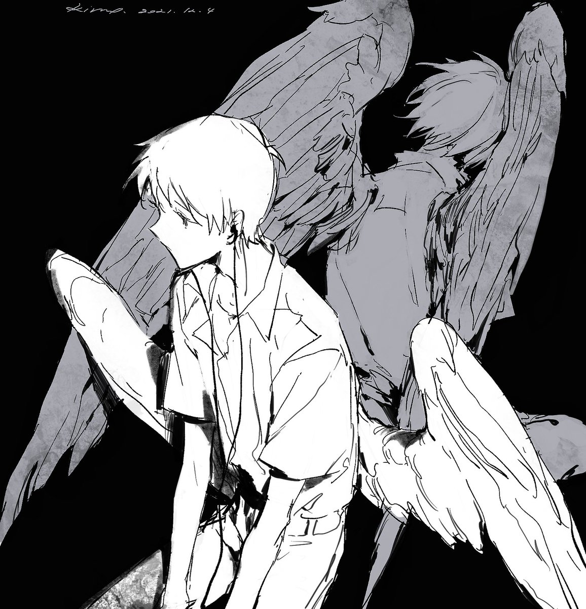 KmkMkmK_049's tweet image. 天使们