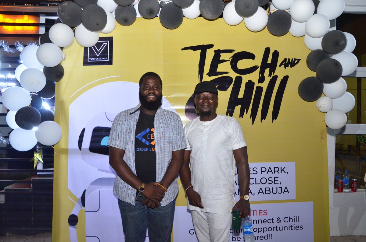 theventurespark's tweet photo. Pictures from today, when #DIV gathered at the Park for Tech &amp; Chill. The event was an opportunity to close the year and plan for the new year 2022.

#TheVenturesPark #TechNchill #DeveloperCommunity #Abuja https://t.co/X4IloEXNGx