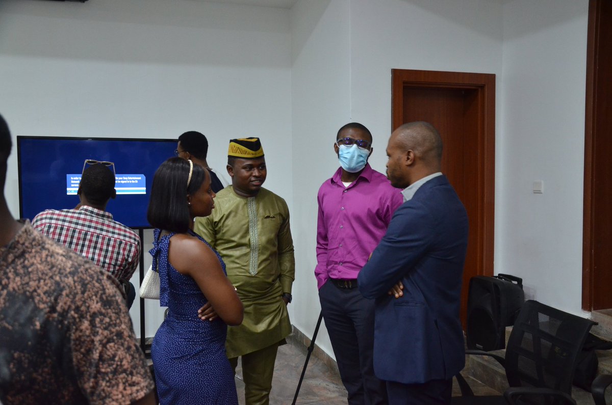 theventurespark's tweet photo. Pictures from today, when #DIV gathered at the Park for Tech &amp; Chill. The event was an opportunity to close the year and plan for the new year 2022.

#TheVenturesPark #TechNchill #DeveloperCommunity #Abuja https://t.co/X4IloEXNGx