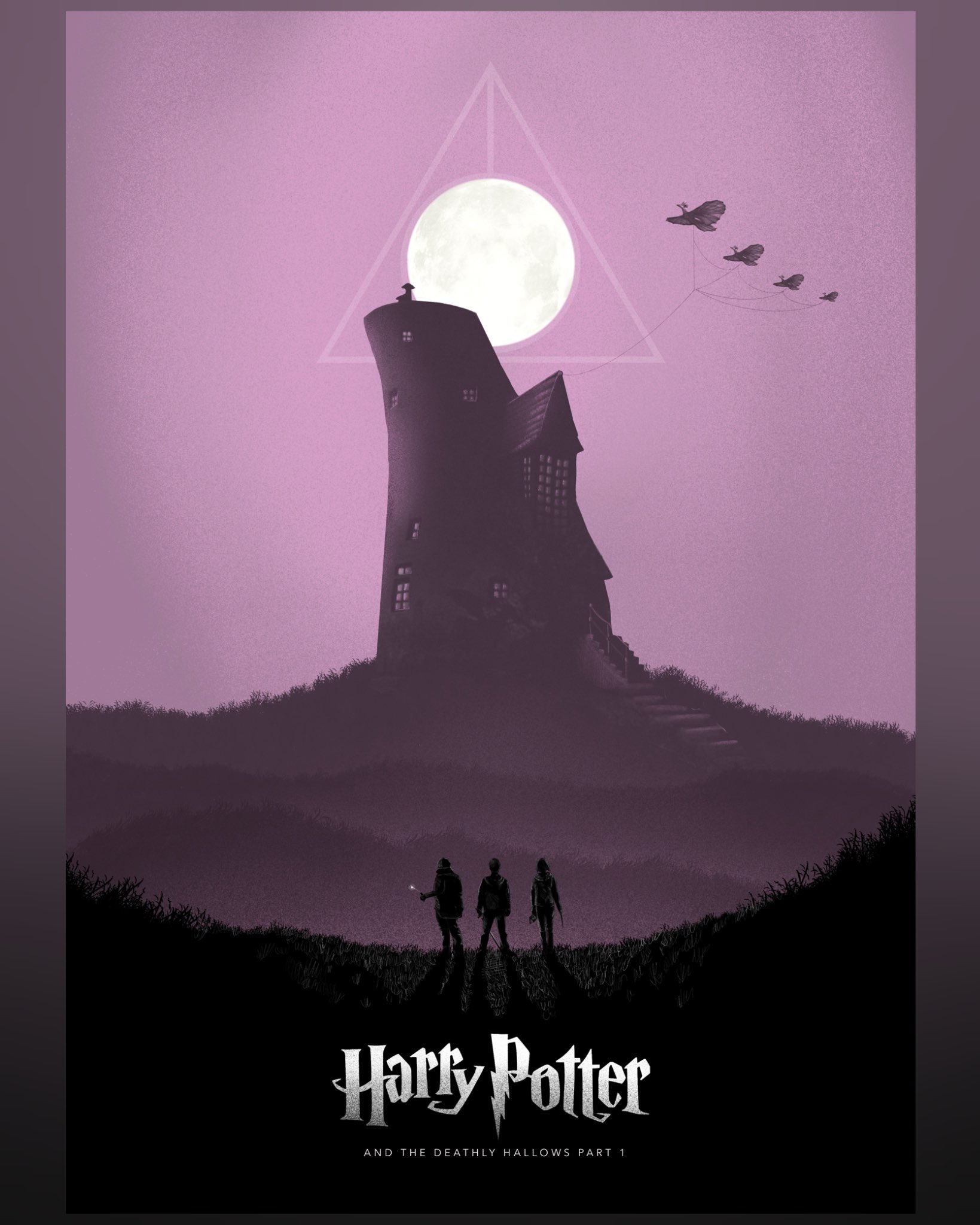 Deathly Hallows Poster, Harry Potter Official Poster