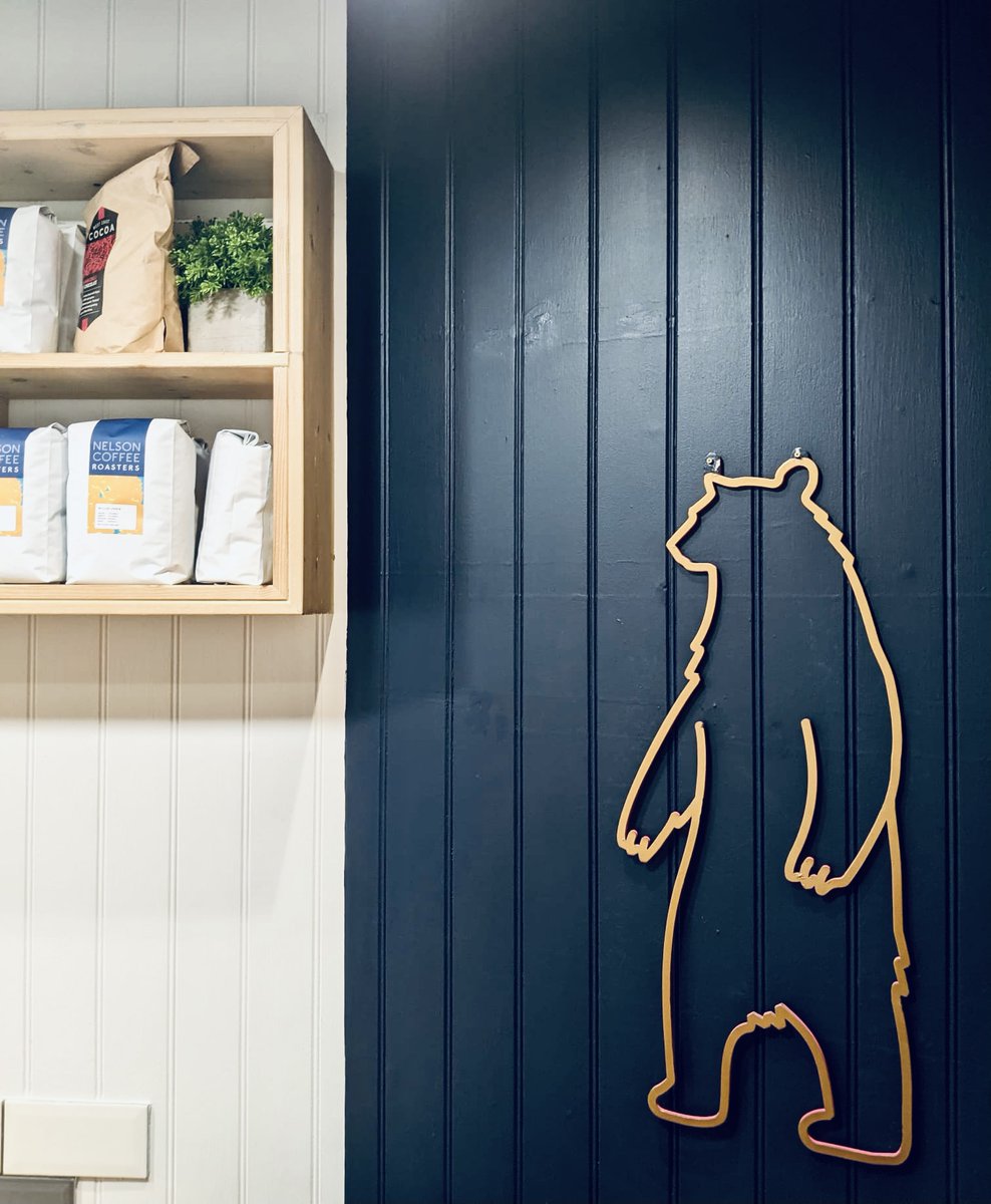 Here's to a beary good Sunday! 🐻 

Swing on by for coffee, brunch and cake. 👊
.
.
.
.
#nelsoncoffeeroasters #eastbourne #sussex #happysunday