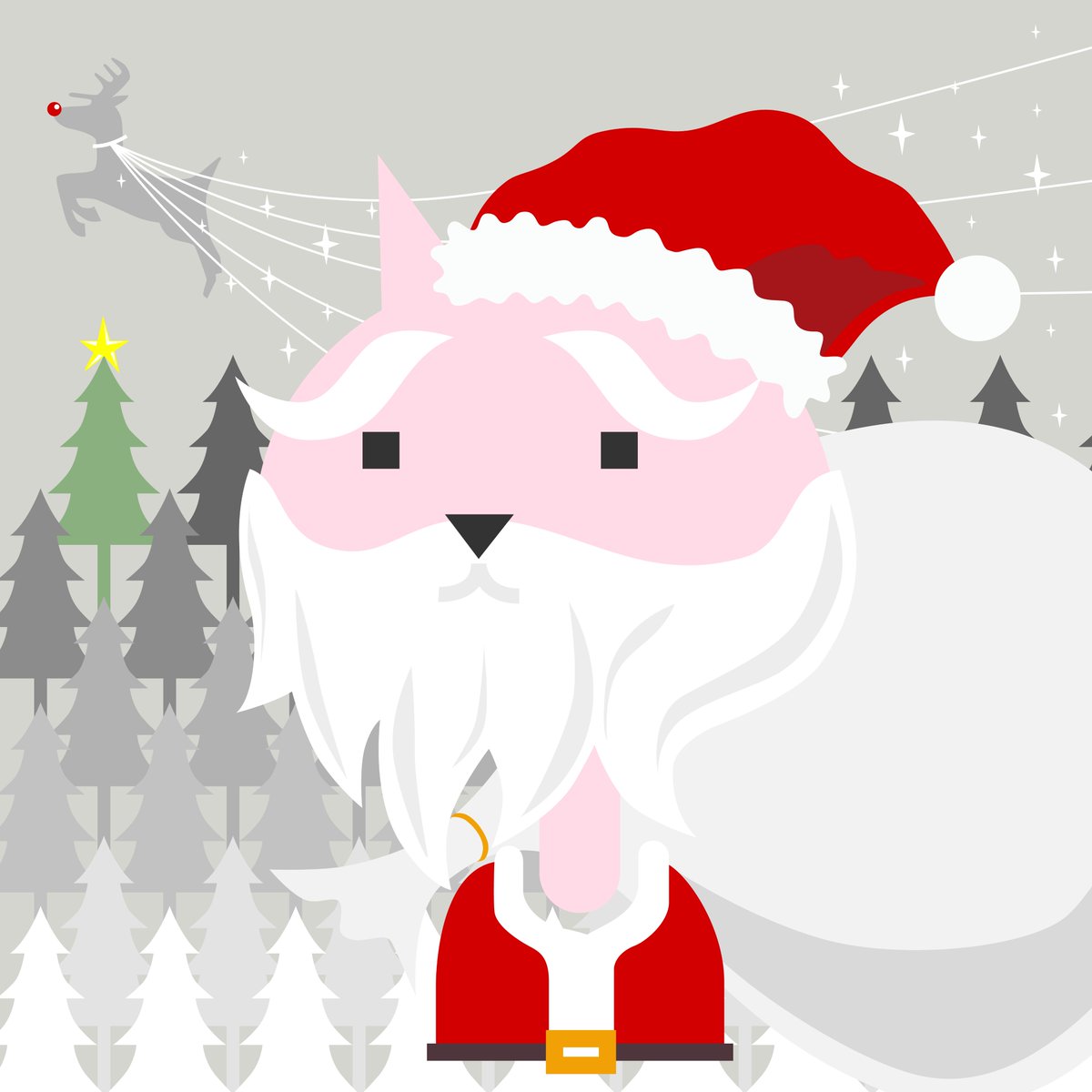cryptocatclubb's tweet photo. こちらのCatFactoryさん @cat_factory2021  の可愛い猫サンタさん、お迎えしました😻🎅
ありがとうございます🎄🌟
クリスマスプレゼントたくさん運んでくれそう🎁🎁🎁 https://t.co/IgIvbxCGYm