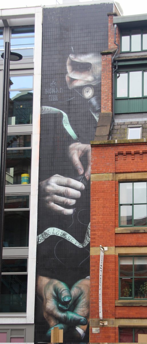 Manchester northern quarter by <a href="/Nomad_clan/">Nomad Clan</a> #StreetArt #graffiti #wallart #art