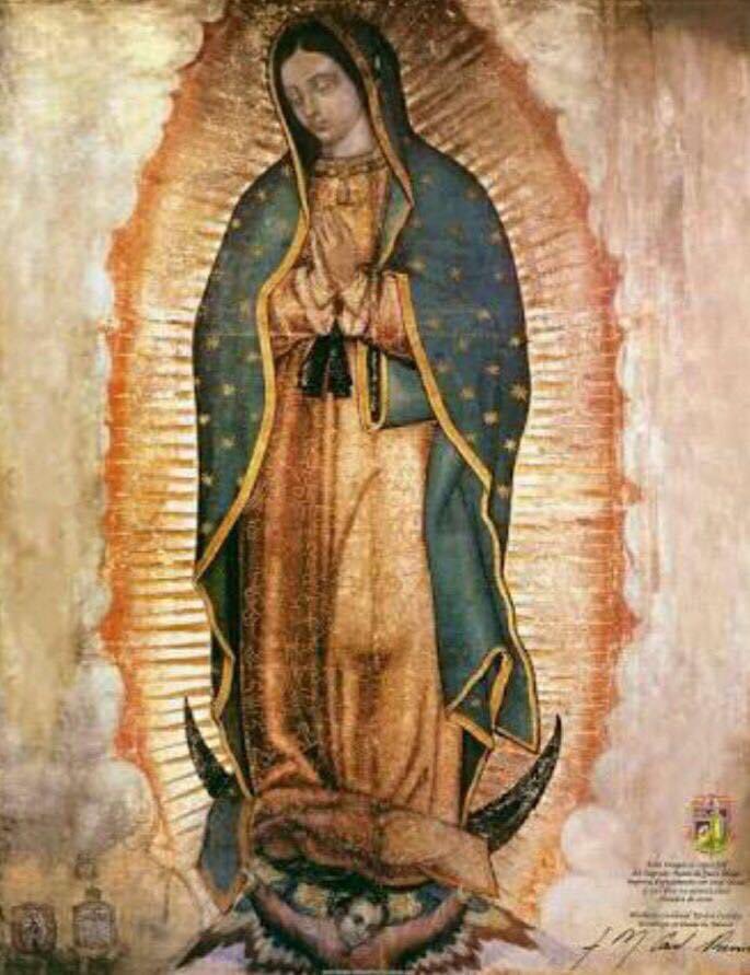 ¿No estoy yo aquí que soy tu Madre?¿No estás bajo mi sombra y resguardo?¿No soy yo la fuente de tu alegría? #VirgenDeGuadalupe su imagen impresa en el corazón de los mexicanos. #RaneroContigo