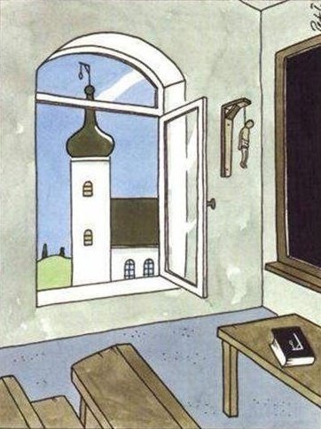 tofikblogs's tweet photo. dedzot trešo sveci padomāsim, kāda būtu baznīcas simbolika, ja jēzus būtu pakārts.. 🤭😁 #advente #melnsjoks https://t.co/dOc0cer4AH