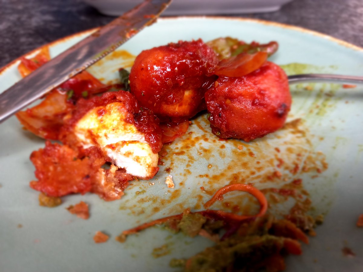 mystiquememoir's tweet image. #TheBierLibrary 
#Lunch
#Starter 
#ChillyPanneer