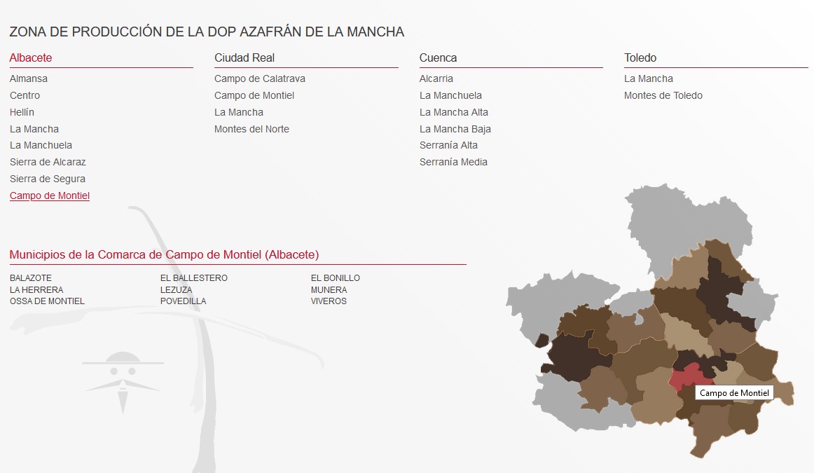 DOPAzafran's tweet photo. Si es Azafrán de La Mancha es porque se ha cultivado en alguno de los 335 municipios de las provincias de Albacete, Ciudad Real, Cuenca y Toledo que conforman la zona de producción, es el caso del Campo de Montiel albaceteño donde destancan pueblos como Lezuza o Balazote 🌷🌷 https://t.co/cI6nMRnnc5