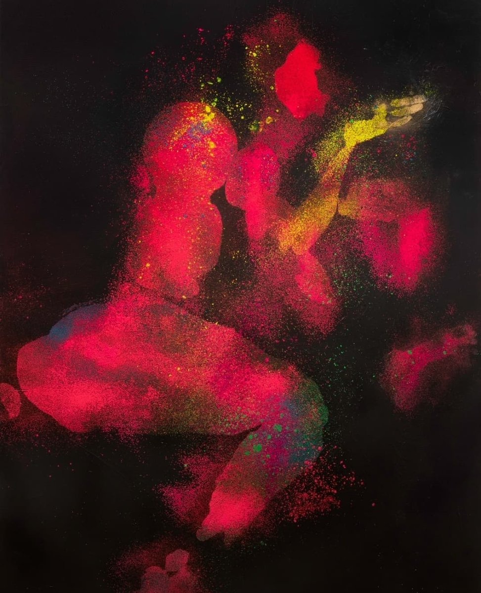 InFemsAC's tweet photo. Co-founder Adelaide Damoah's latest solo show 'Radical Joy' is on now @sakhileandme Frankfurt, Germany

In “Radical Joy" Damoah extends her body print work into a playful and thoroughly explorative space, delving into the realm of both sensory and sensual expression. 

#InFems https://t.co/THmGouZbwS